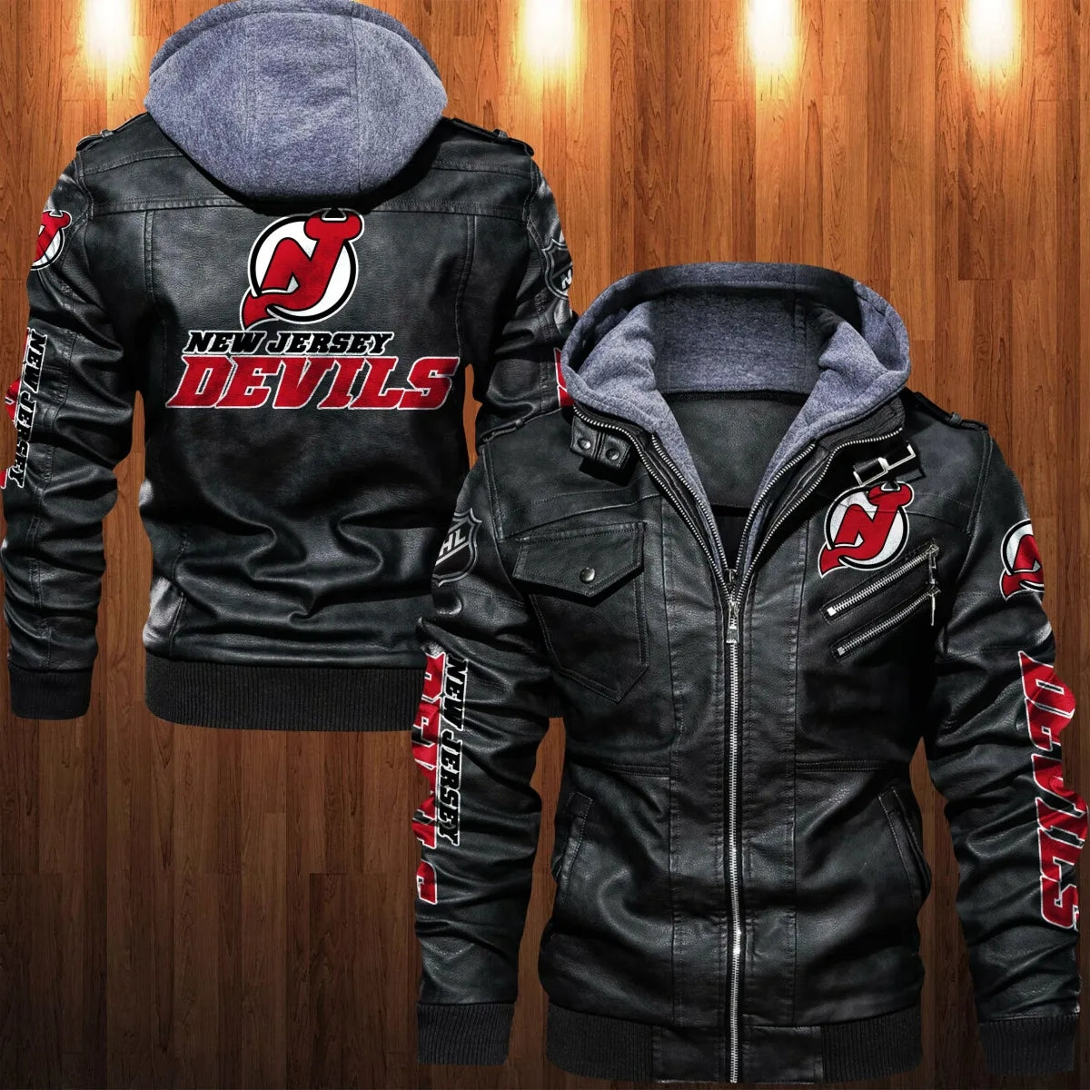 New Jersey Devils Leather Jacket