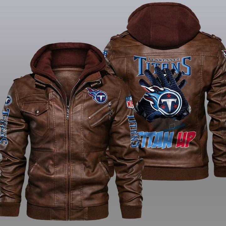 Tennessee Titans Leather Jacket