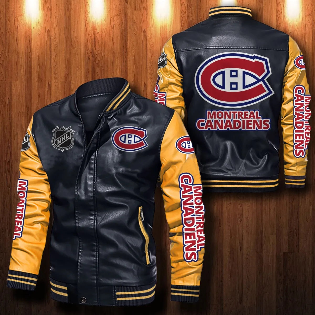 Montreal Canadiens Casual Leather Jacket