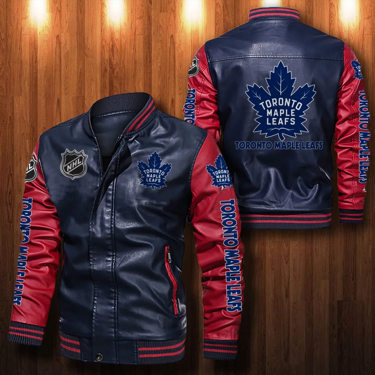 Toronto Maple Leafs Casual Leather Jacket