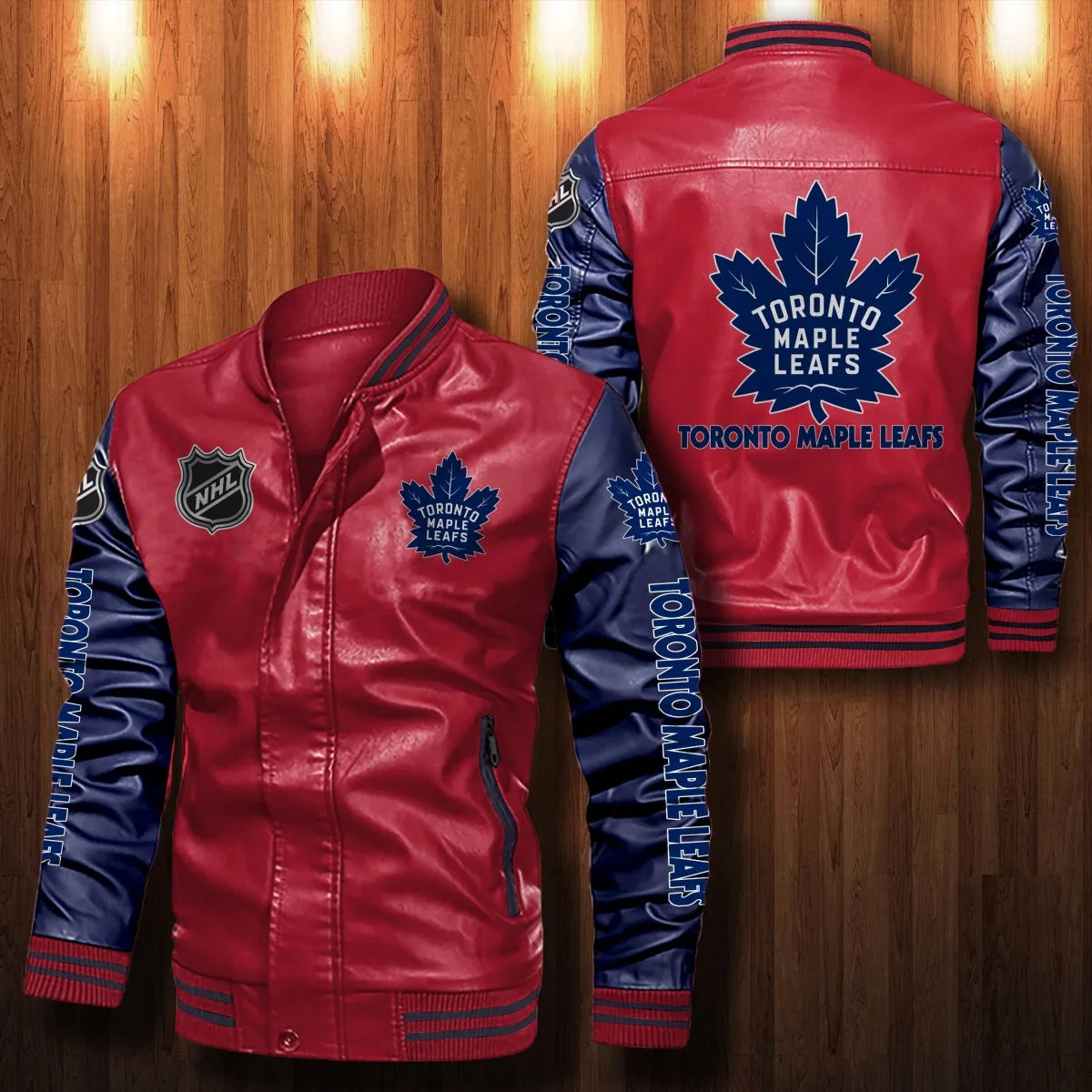 Toronto Maple Leafs Casual Leather Jacket