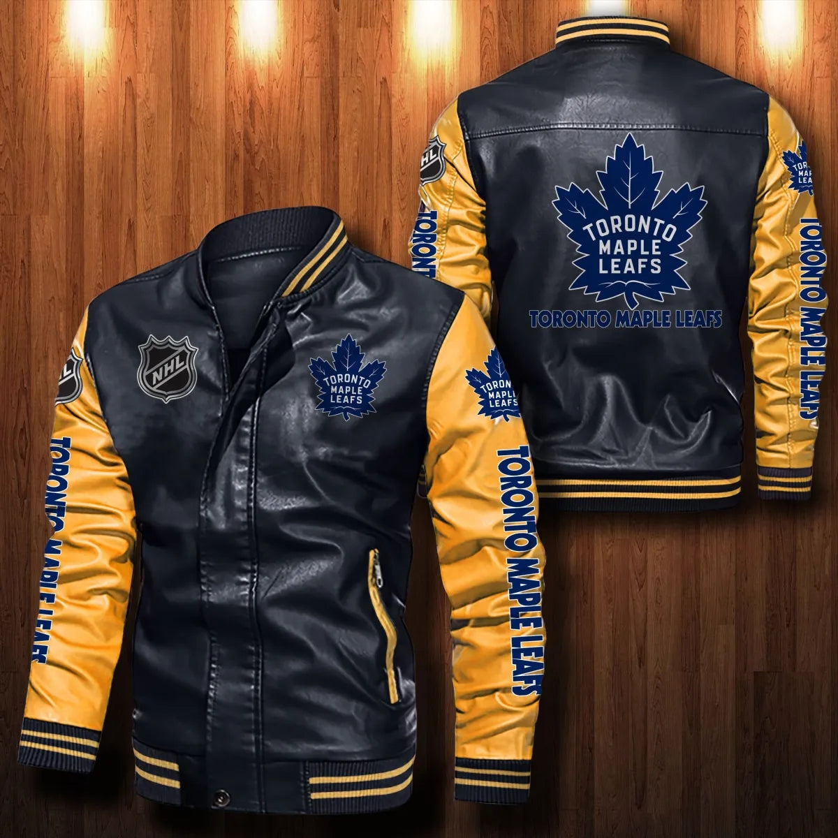 Toronto Maple Leafs Casual Leather Jacket