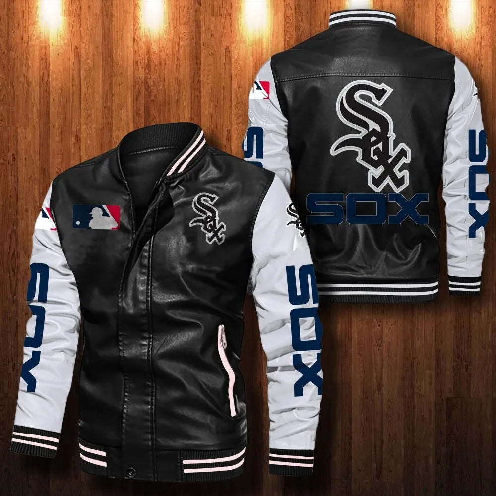 Chicago White Sox Casual Leather Jacket