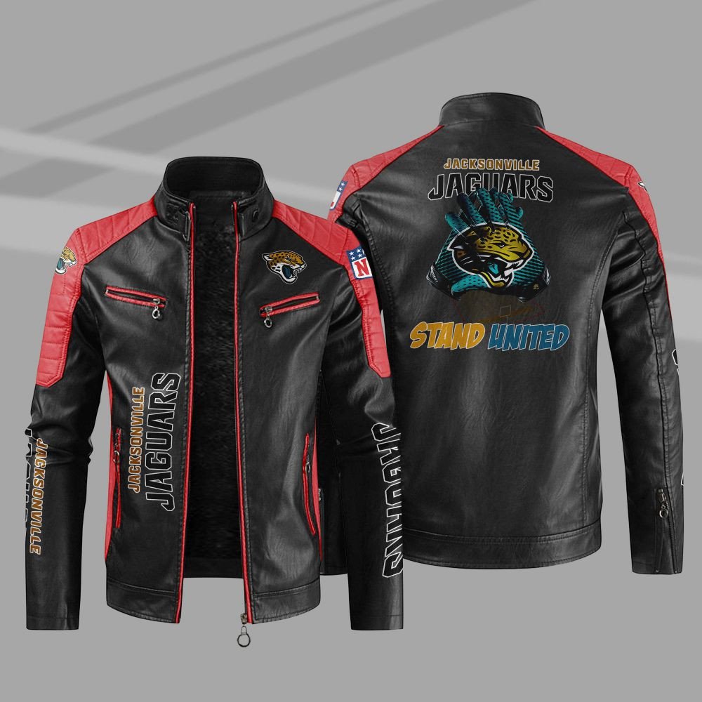Jacksonville Jaguars Casual Leather Jacket