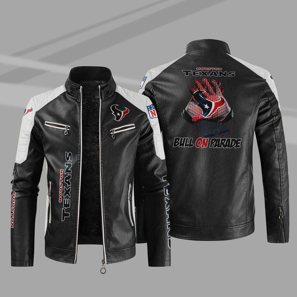 Houston Texans Casual Leather Jacket
