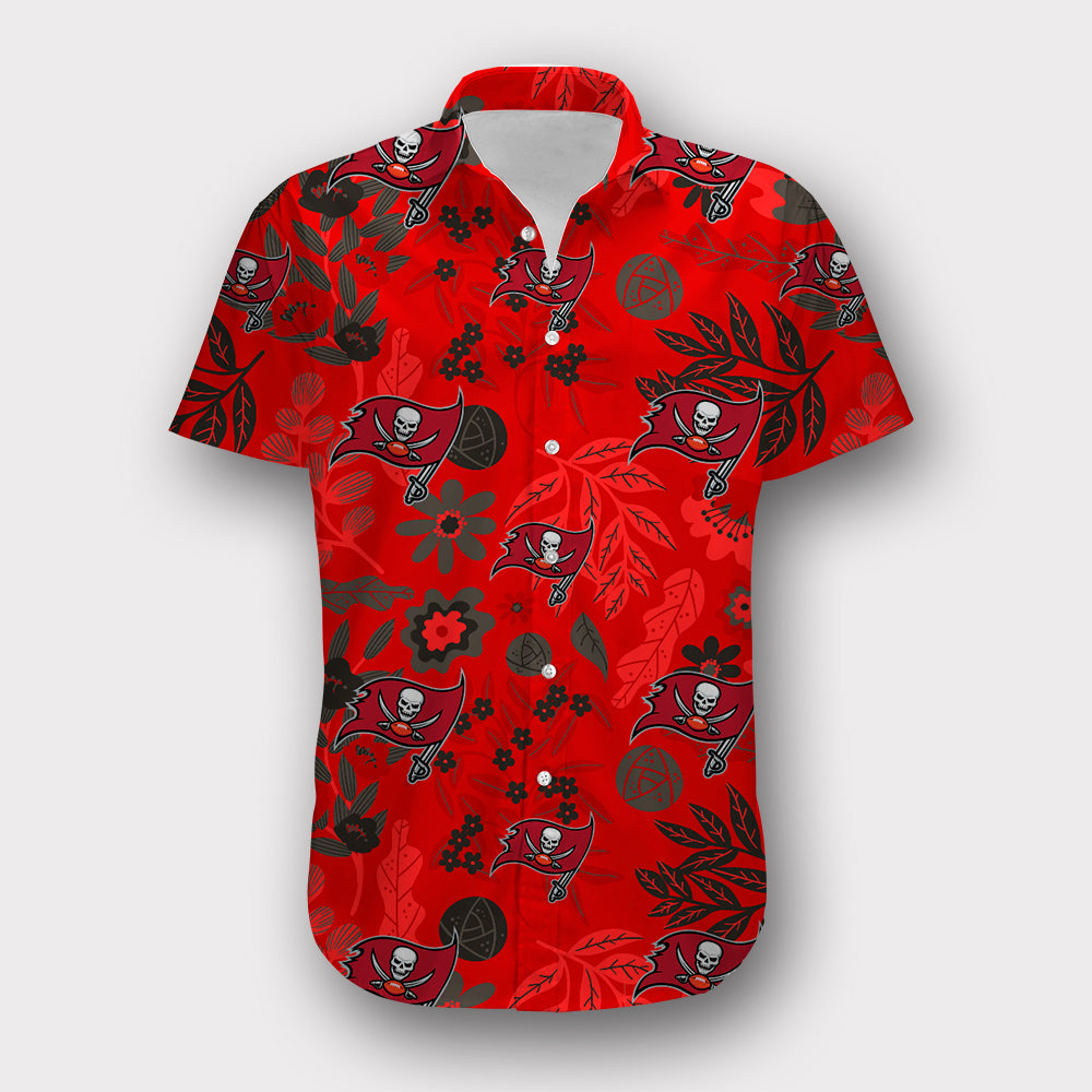 Tampa Bay Buccaneers Aloha Hawaiian Shirt