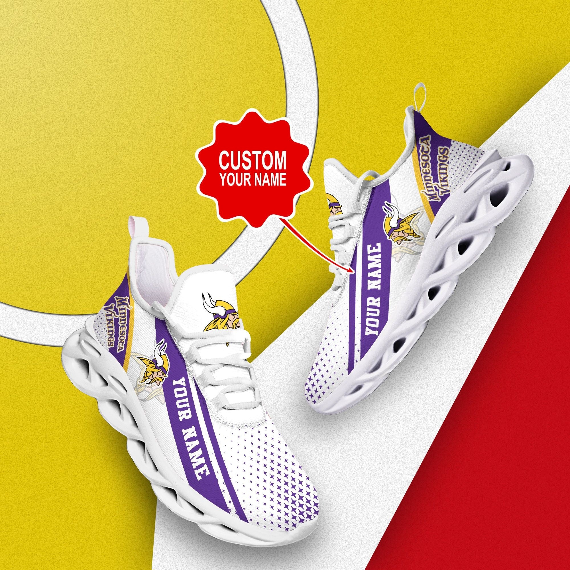 Minnesota Vikings Cool Air Max Running Shoes