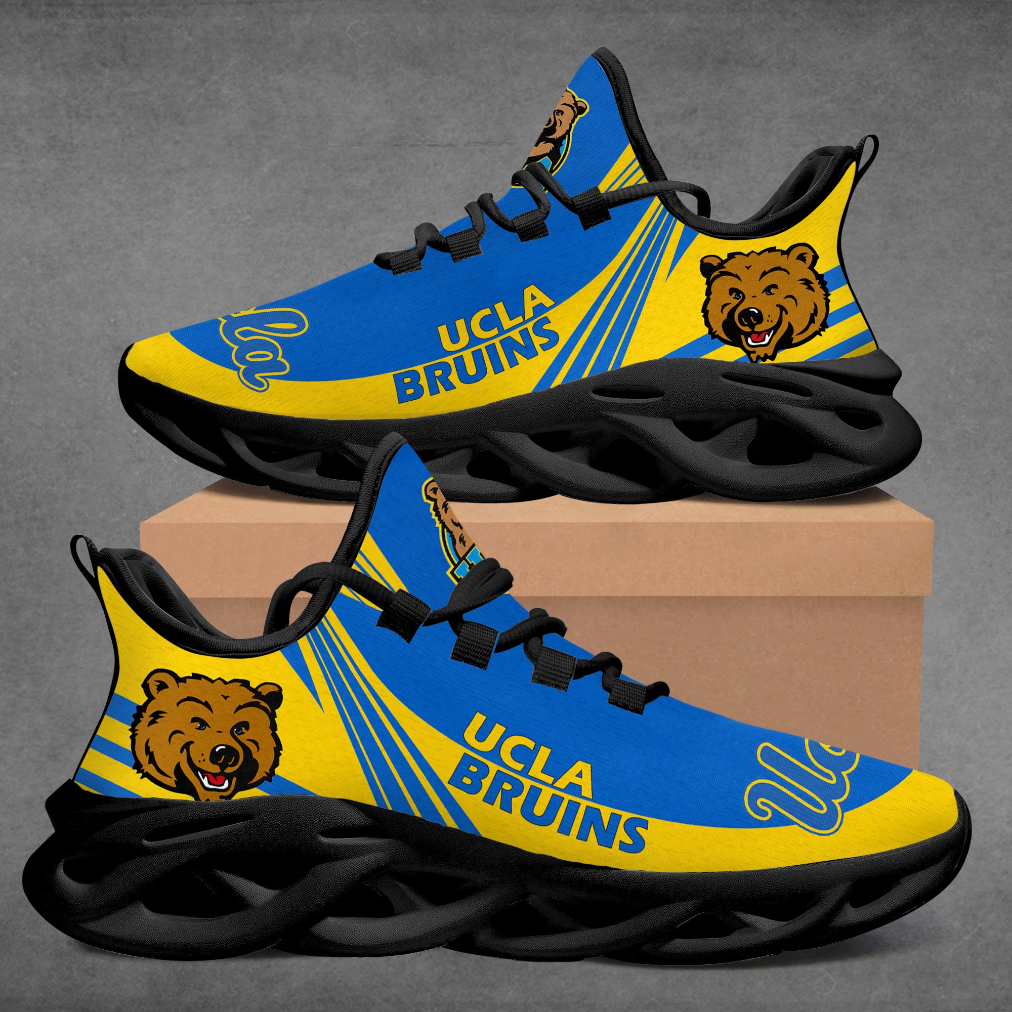 UCLA Bruins Casual 3D Air Max Running Shoes