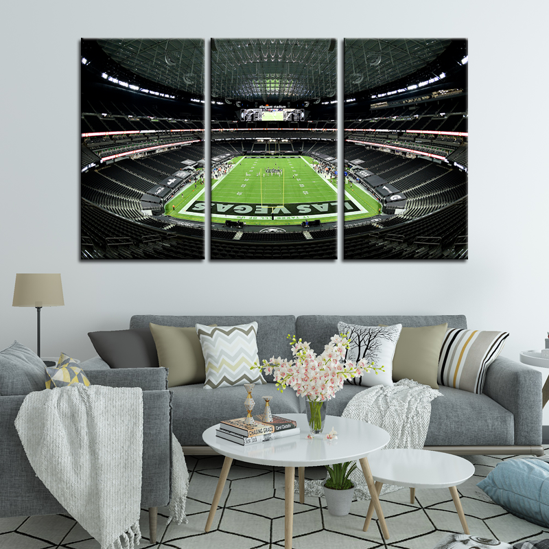 Las Vegas Raiders Allegiant Stadium Wall Canvas