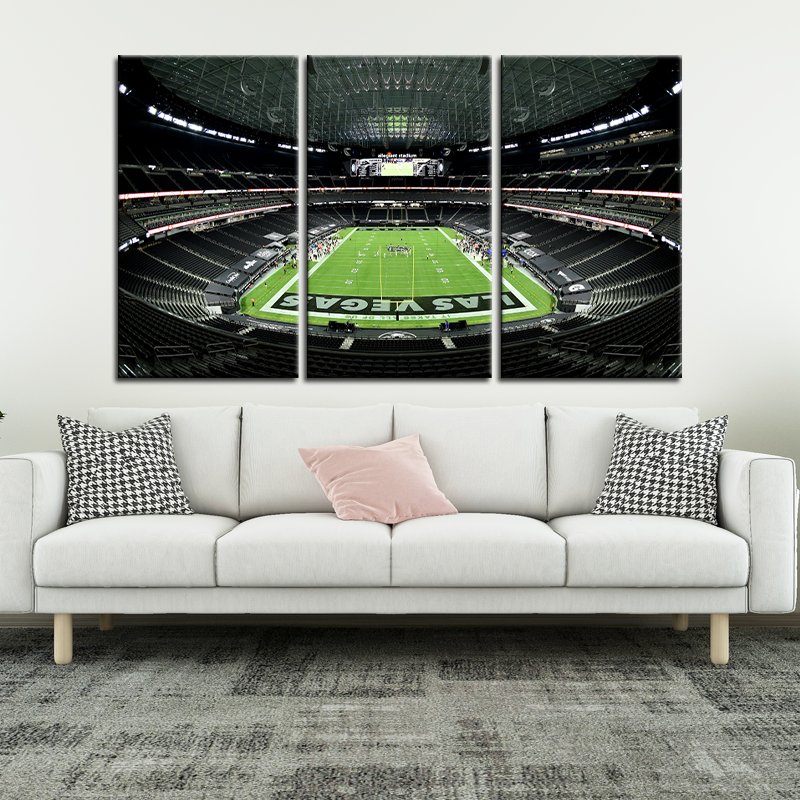 Las Vegas Raiders Allegiant Stadium Wall Canvas