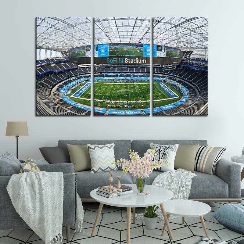 Los Angeles Chargers Stadium Wall Canvas