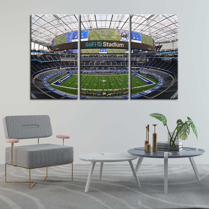 Los Angeles Rams Stadium Wall Canvas