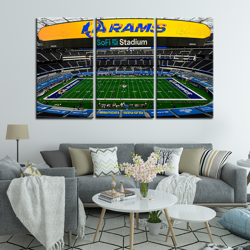 Los Angeles Rams Stadium Wall Canvas