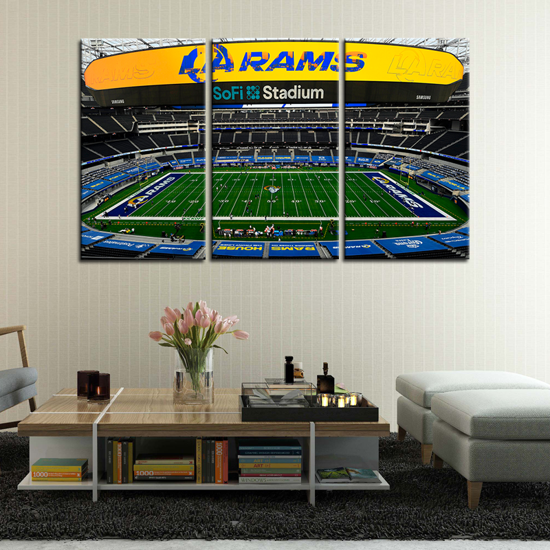 Los Angeles Rams Stadium Wall Canvas