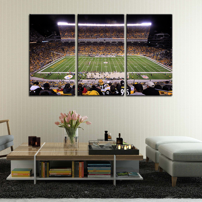 Pittsburgh Steelers Stadium Wall Canvas