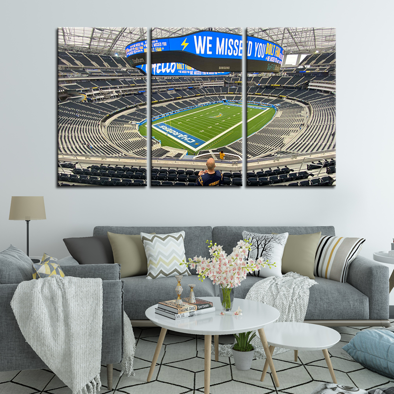 Los Angeles Chargers Stadium Wall Canvas