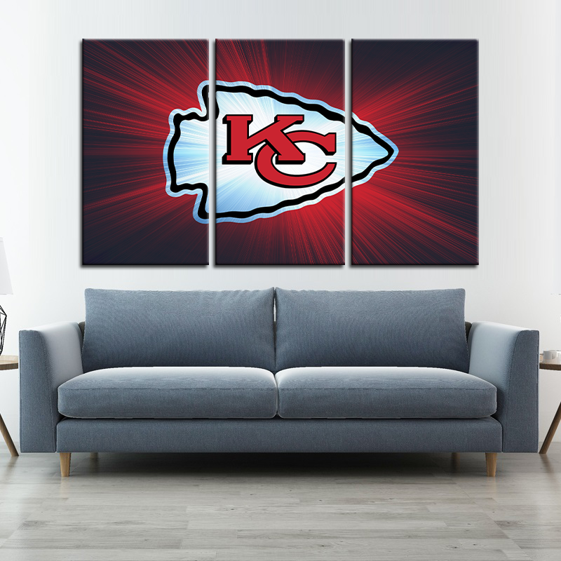 Kansas City Chiefs Wall Art Canvas