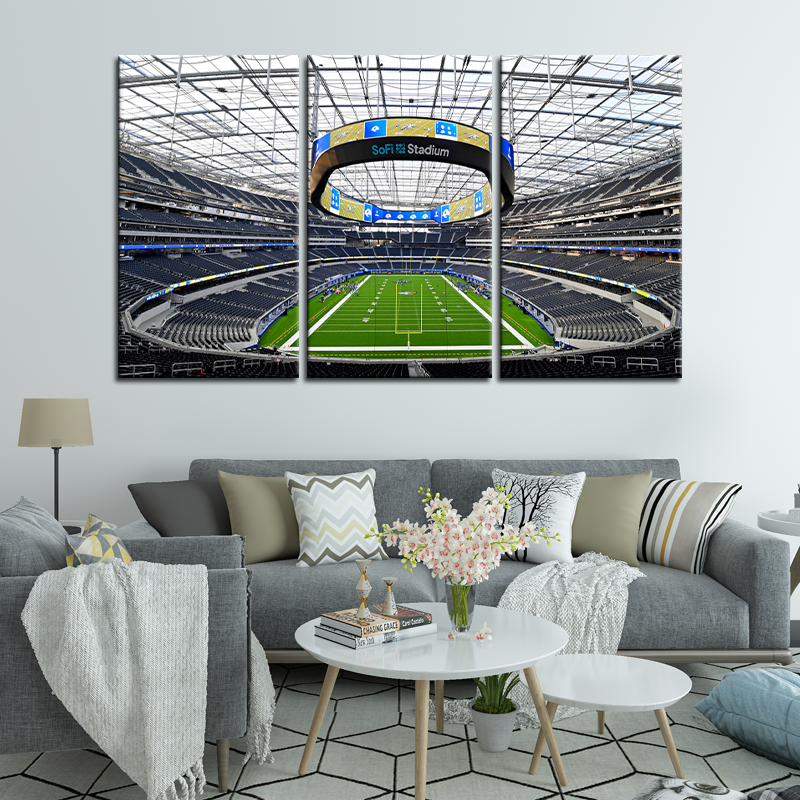 Los Angeles Rams Stadium Wall Canvas