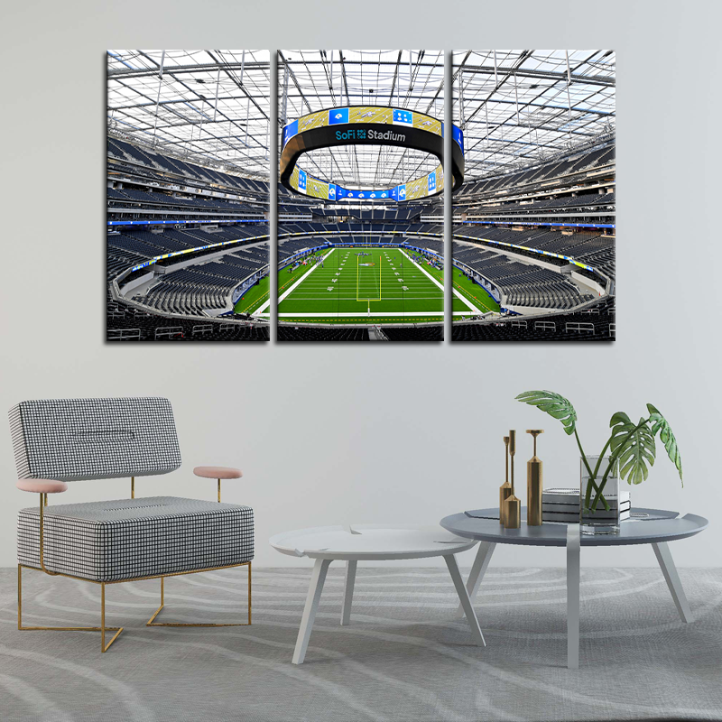 Los Angeles Rams Stadium Wall Canvas