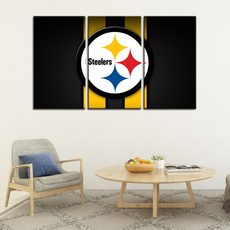 Pittsburgh Steelers Logo Wall Canvas