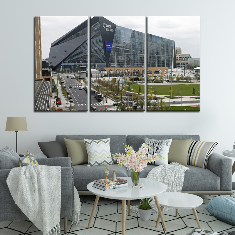 Minnesota Vikings US Bank Stadium Wall Canvas