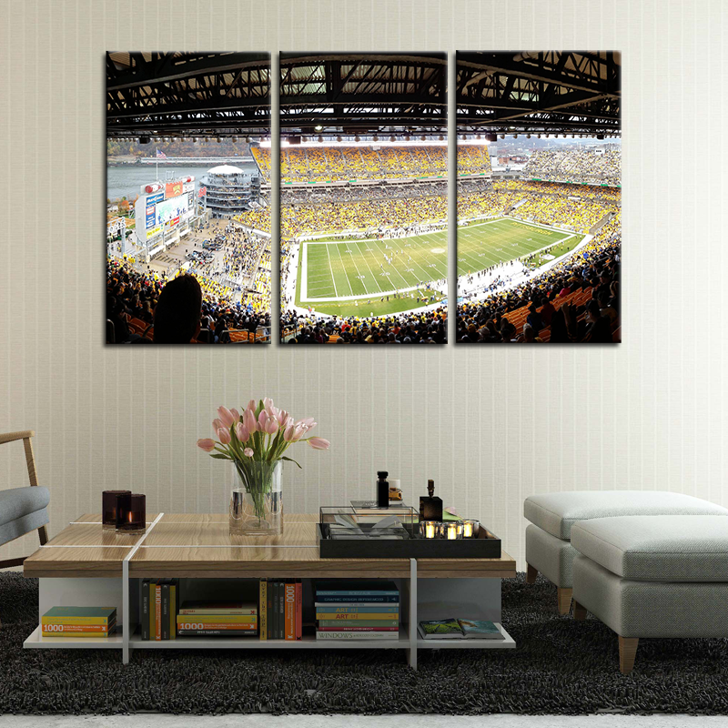 Pittsburgh Steelers Stadium Wall Canvas