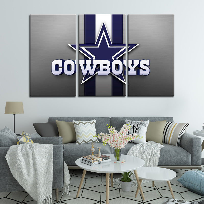 Dallas Cowboys Wall Art Canvas
