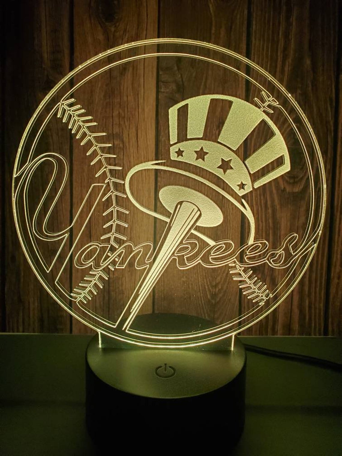 New York Yankees 3D LED Lamp