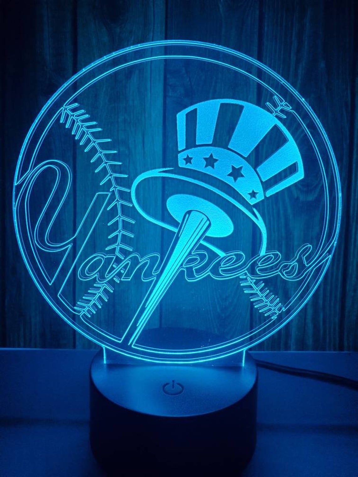 New York Yankees 3D LED Lamp