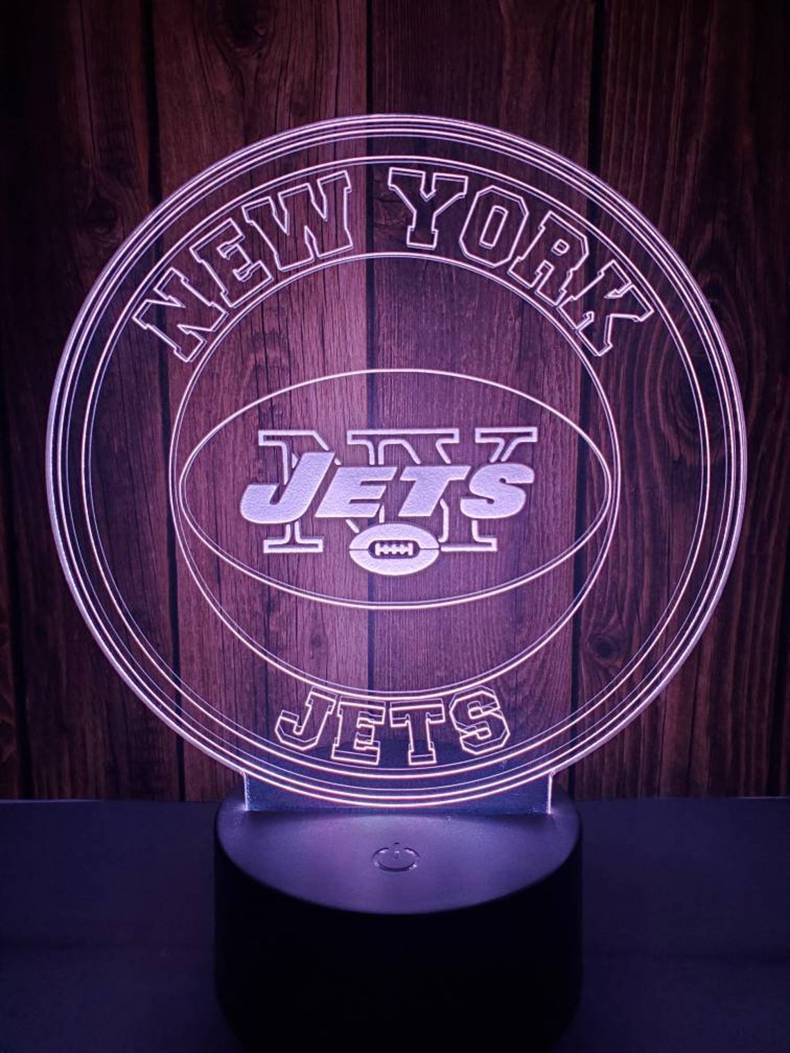 New York Jets 3D LED Lamp
