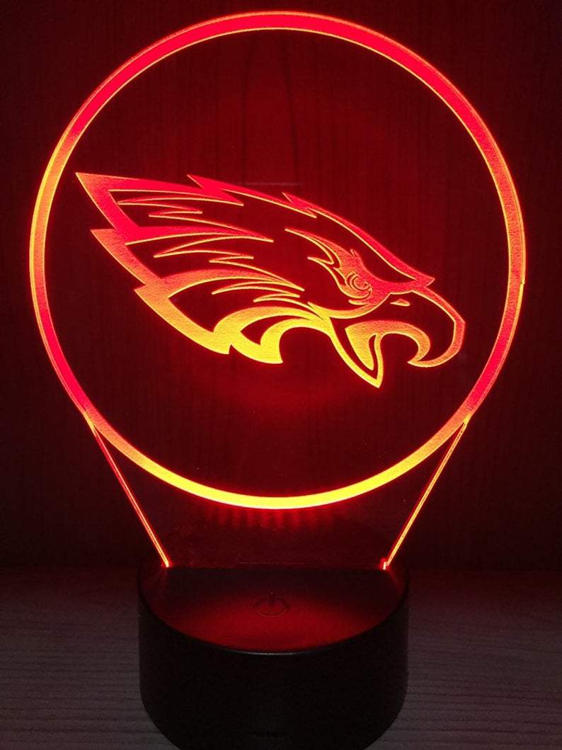 Philadelphia Eagles 3D LED Lamp