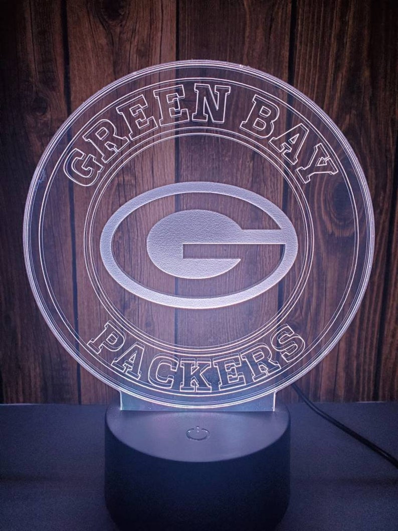 Green Bay Packers 3D LED Lamp