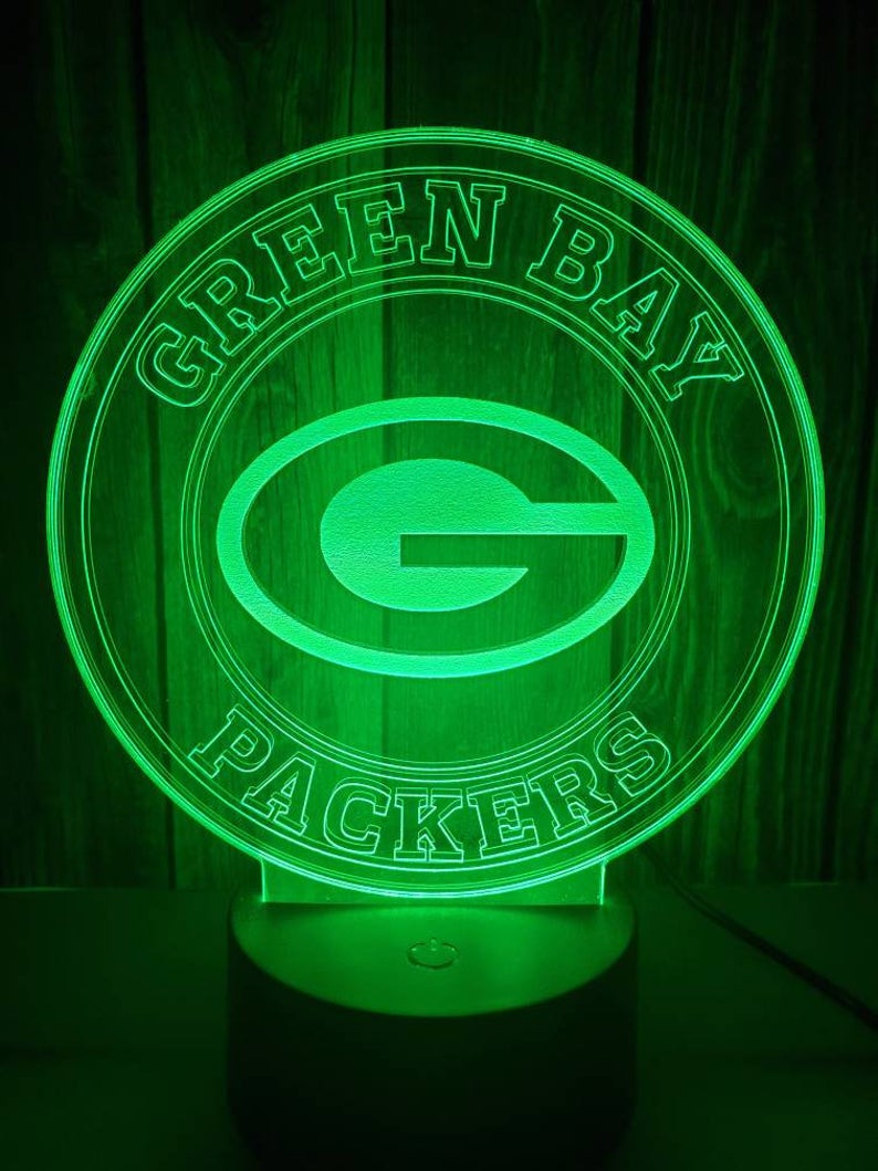 Green Bay Packers 3D LED Lamp