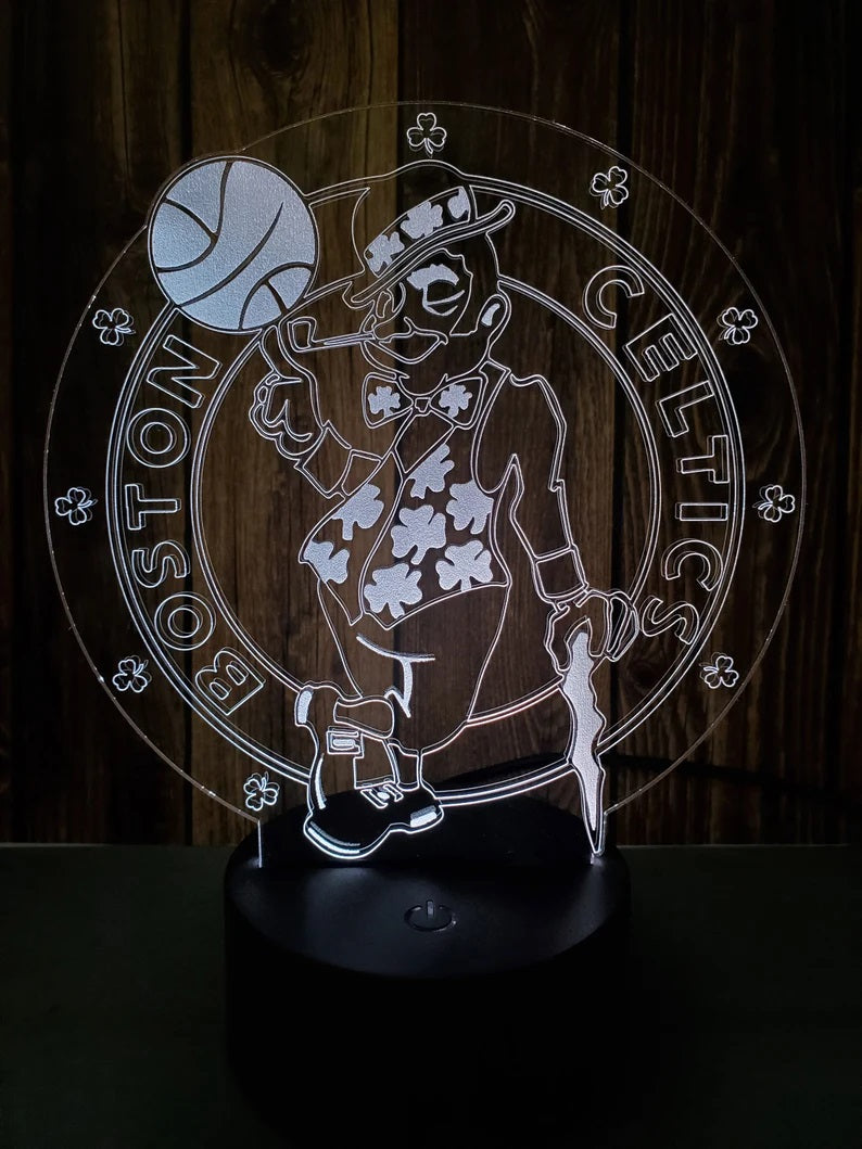 Boston Celtics 3D LED Lamp
