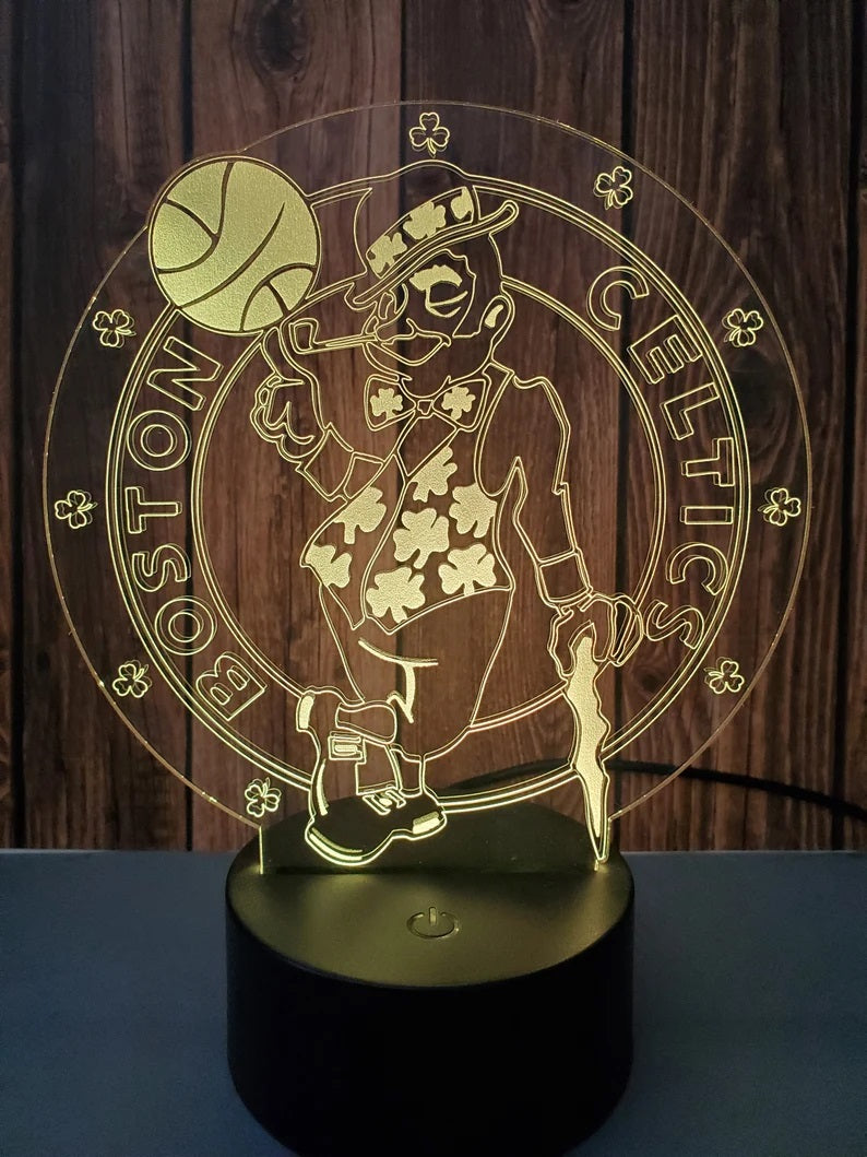 Boston Celtics 3D LED Lamp