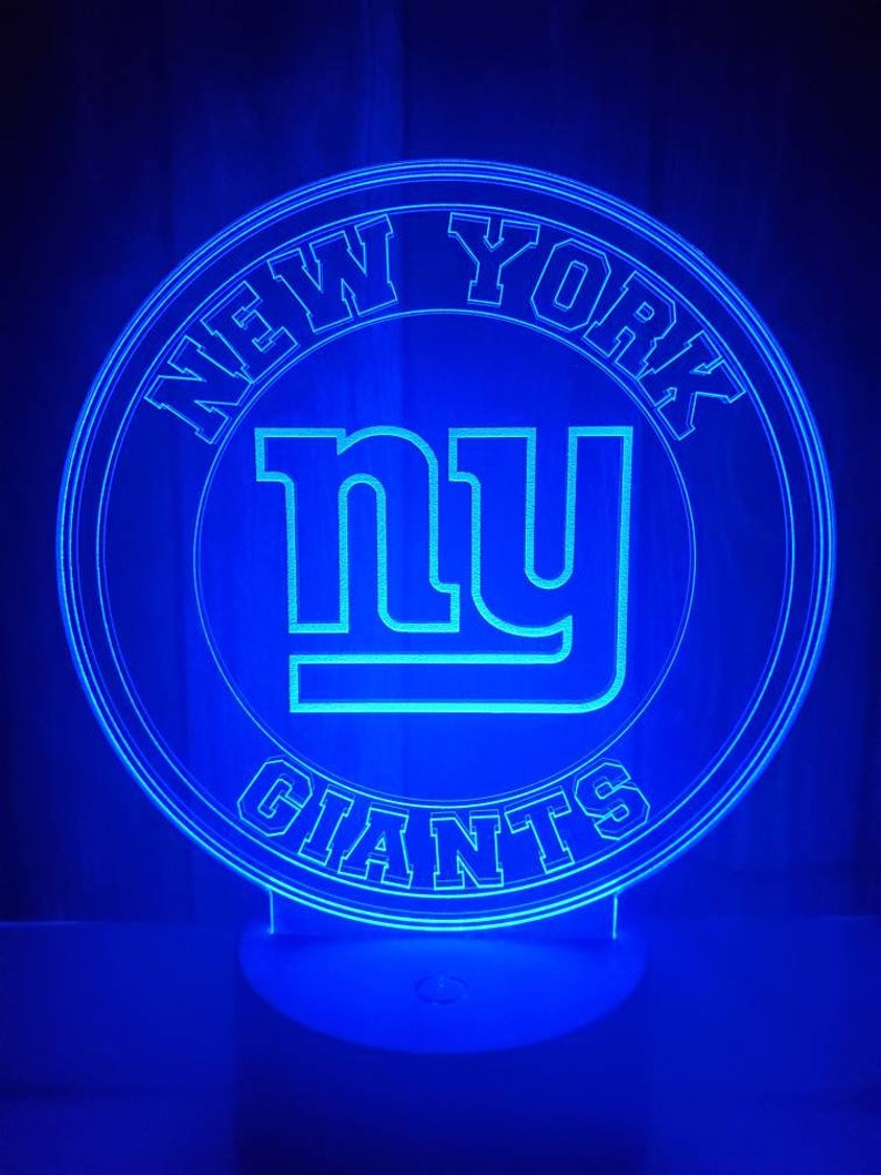 New York Giants 3D LED Lamp 