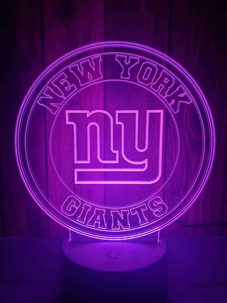 New York Giants 3D LED Lamp 