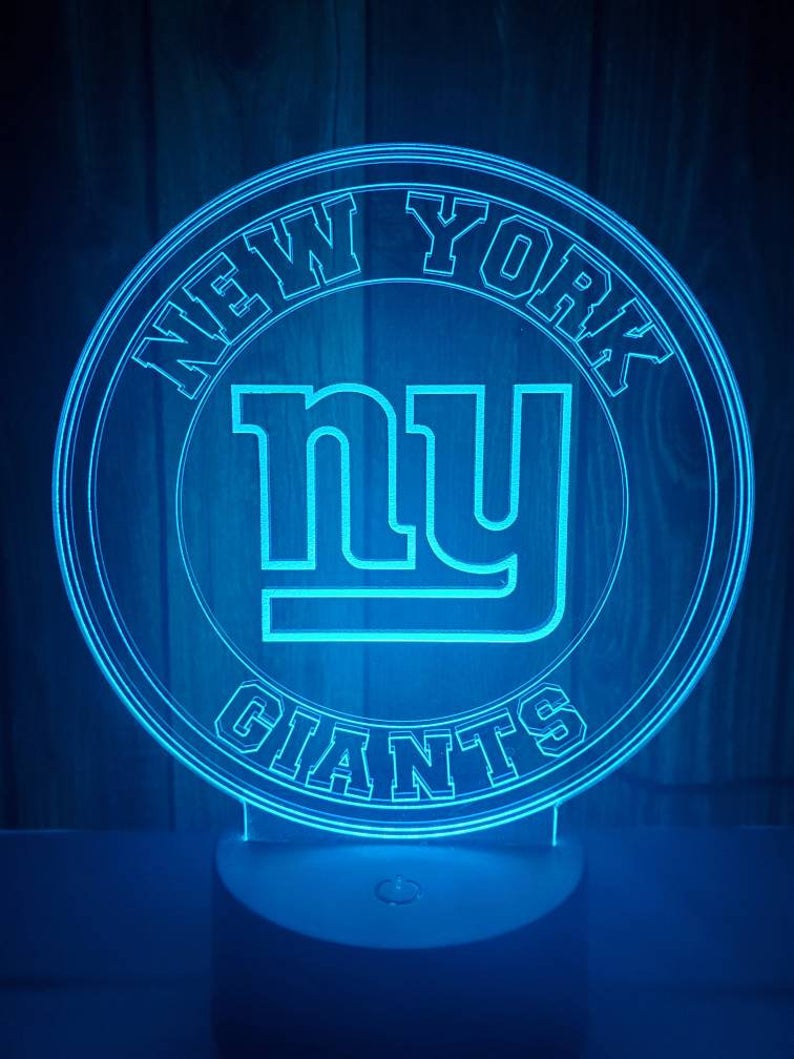 New York Giants 3D LED Lamp 