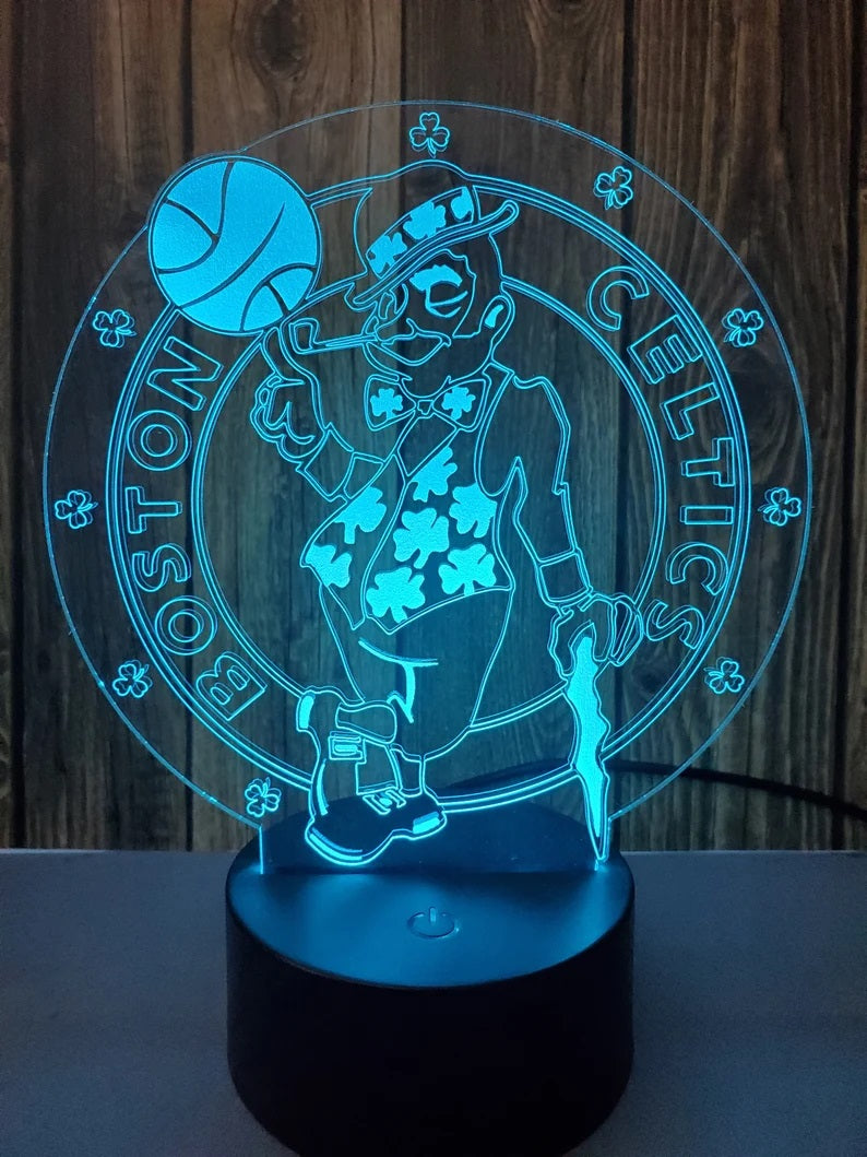 Boston Celtics 3D LED Lamp