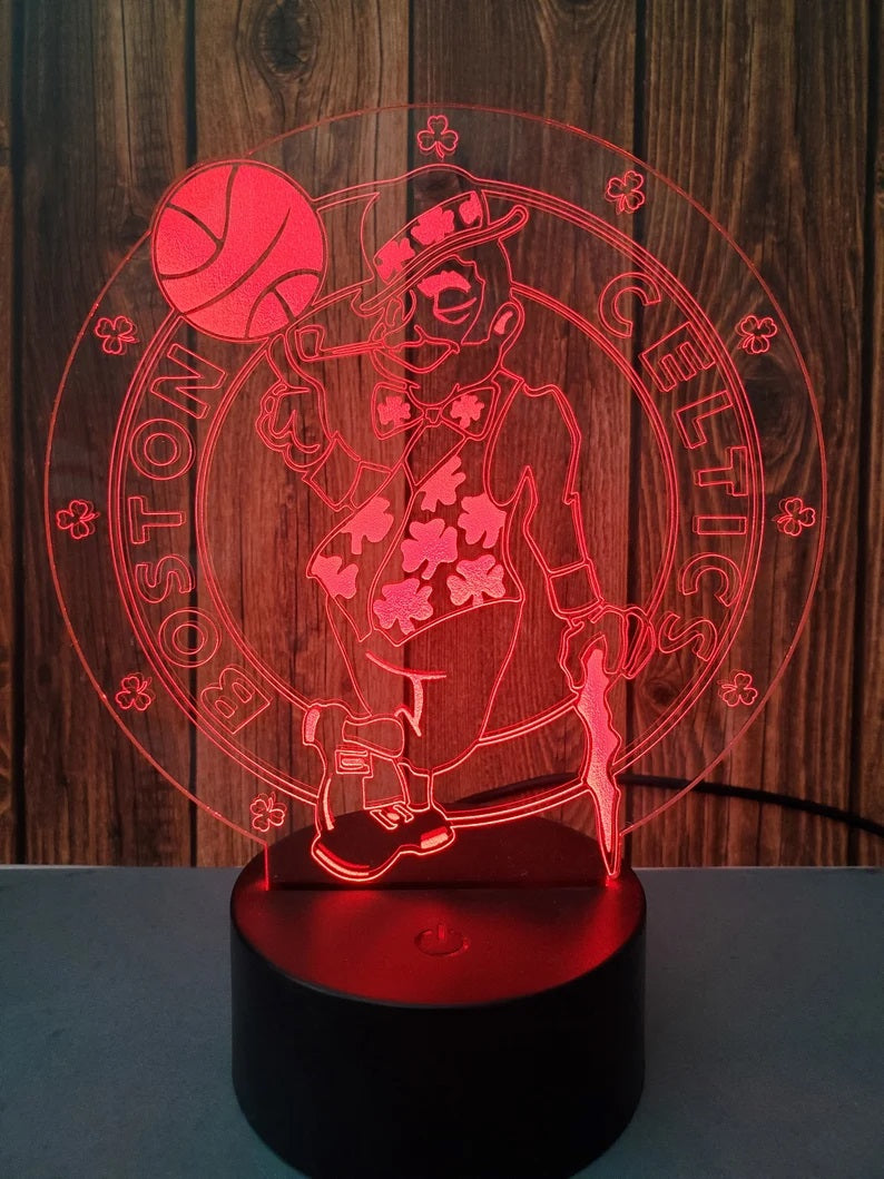 Boston Celtics 3D LED Lamp