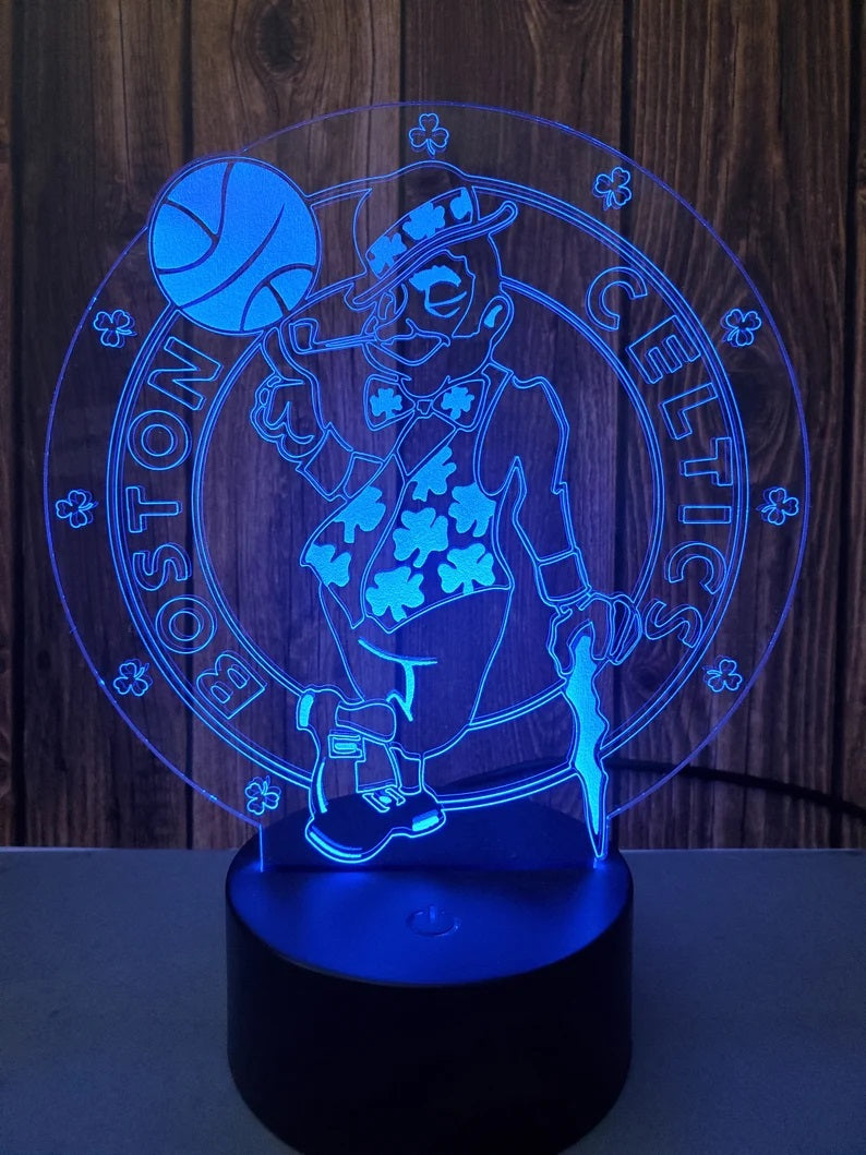 Boston Celtics 3D LED Lamp