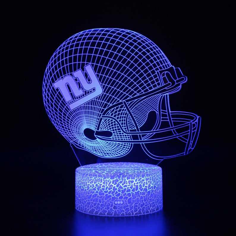 New York Giants 3D Illusion LED Lamp