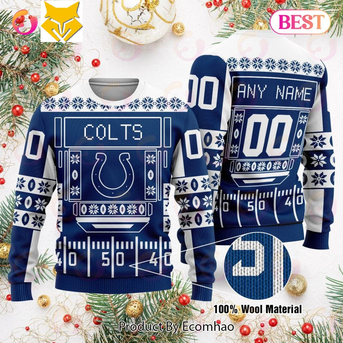 Indianapolis Colts Cool Christmas Sweatshirt