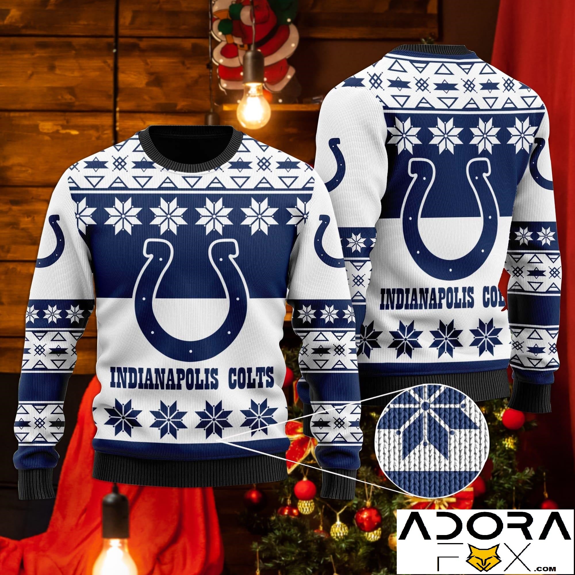 Indianapolis Colts Christmas Sweatshirt