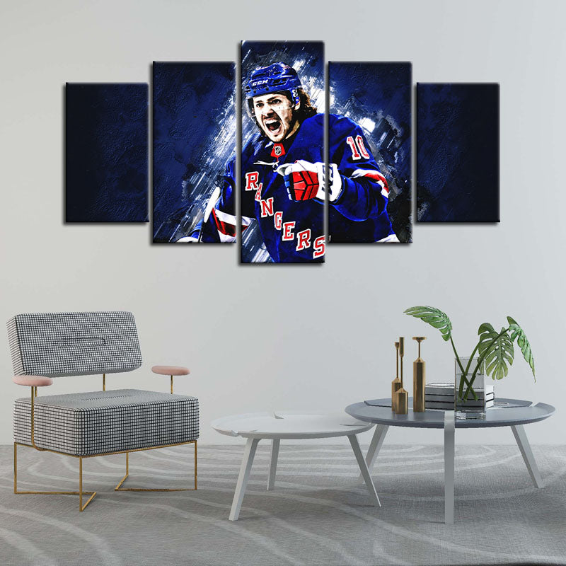 Artemi Panarin New York Rangers Wall Art Canvas