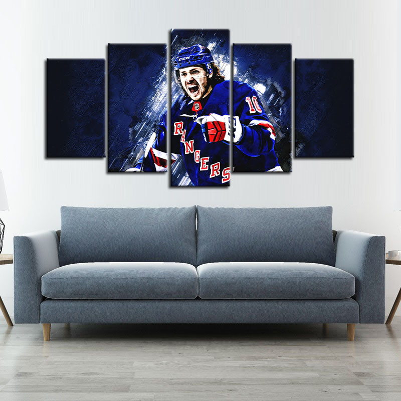 Artemi Panarin New York Rangers Wall Art Canvas