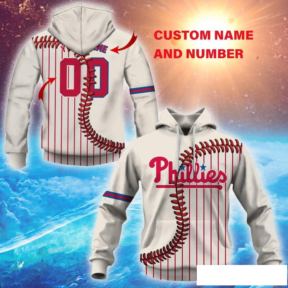 Philadelphia Phillies Casual 3D Hoodie