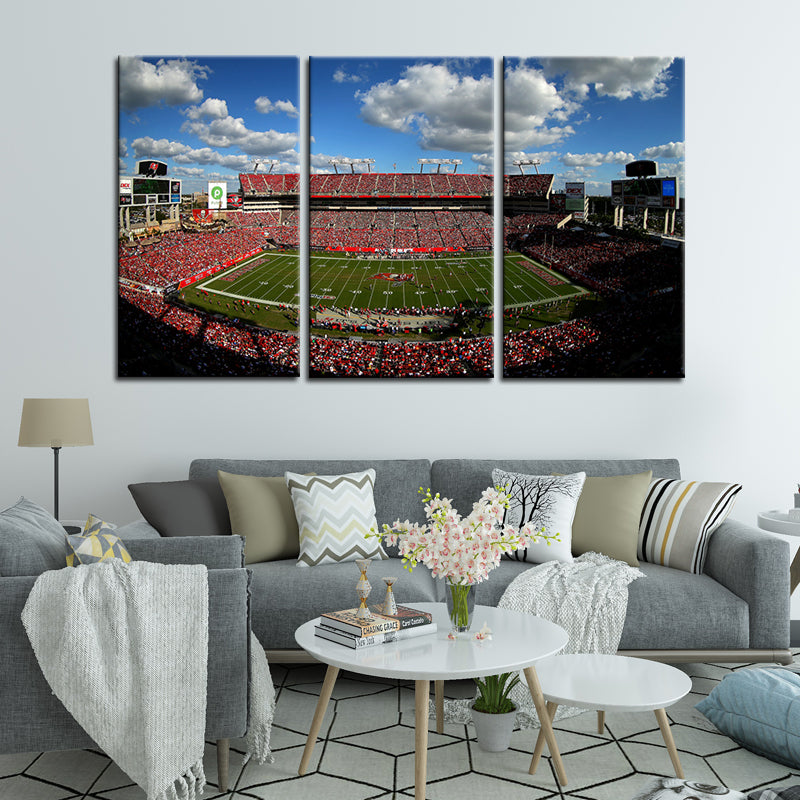 Tampa Bay Buccaneers Stadium Wall Canvas