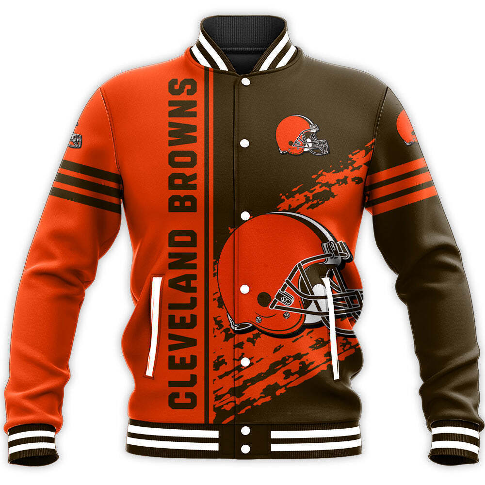 Cleveland Browns Ultra Cool Letterman Jacket