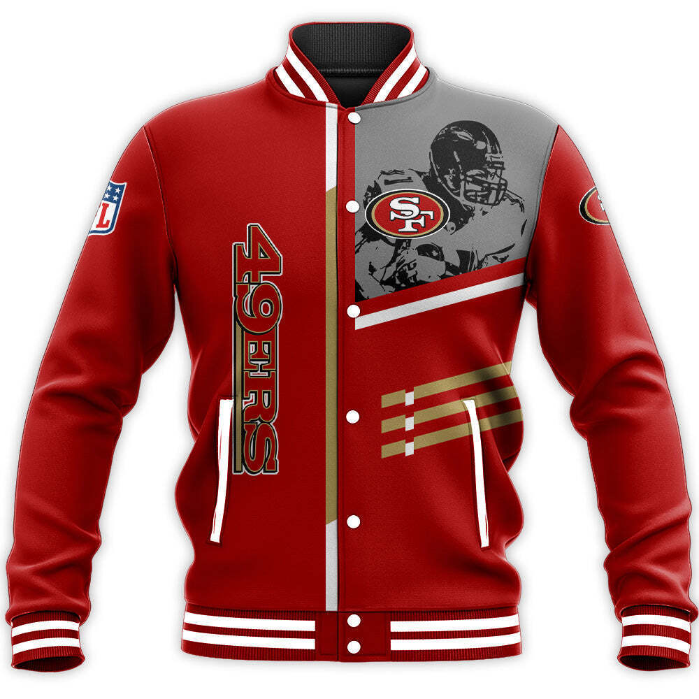 San Francisco 49ers Casual Letterman Jacket